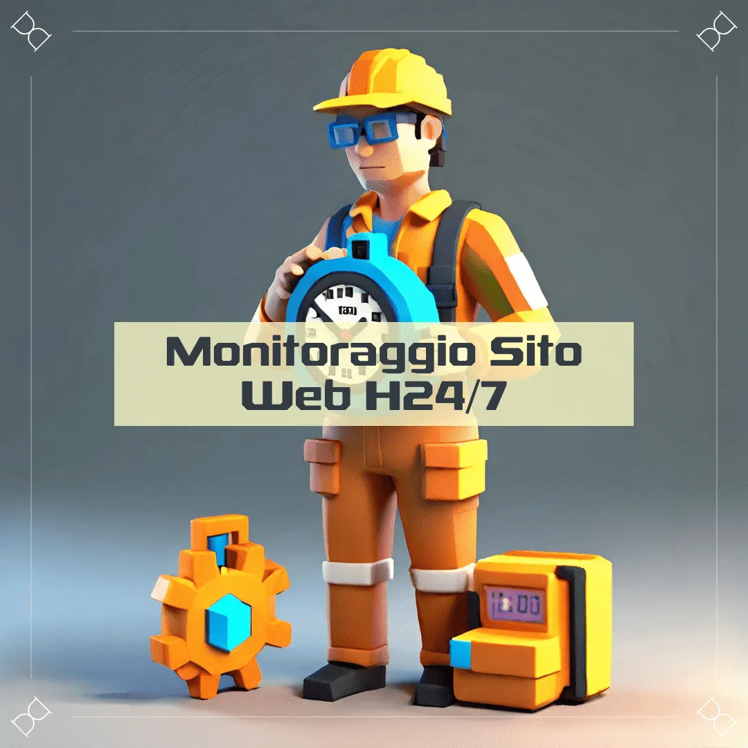 Monitoraggio 24x7 del Sito Web